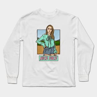 Villanelle Killing Eve Poster Long Sleeve T-Shirt